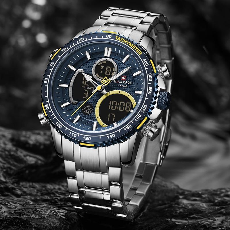 Montre Bleu Acier - 200034143