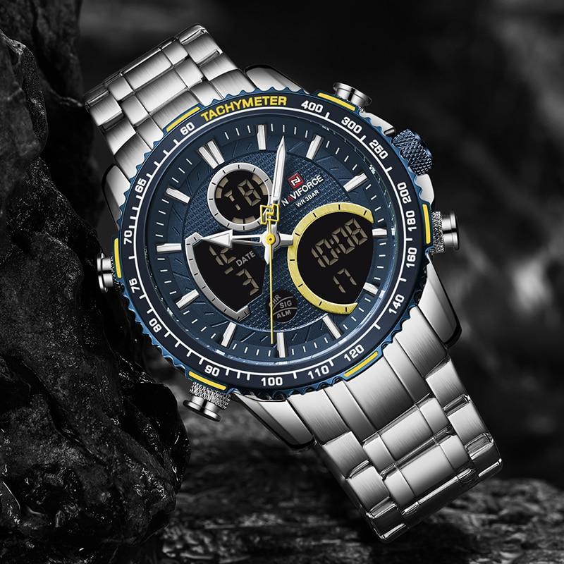 Montre Bleu Acier - 200034143