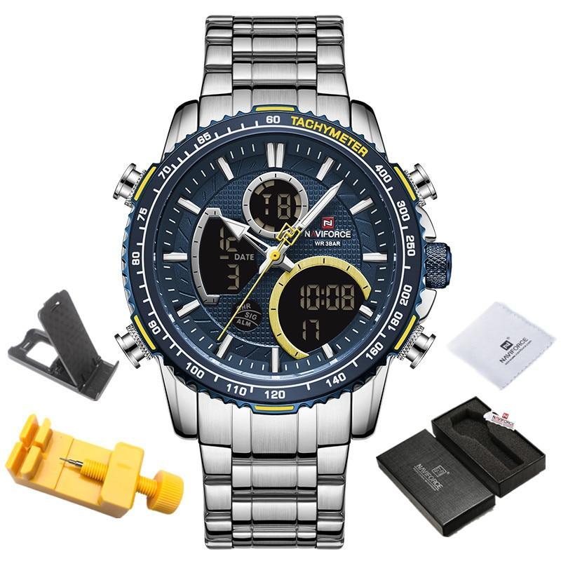 Montre Bleu Acier - 200034143