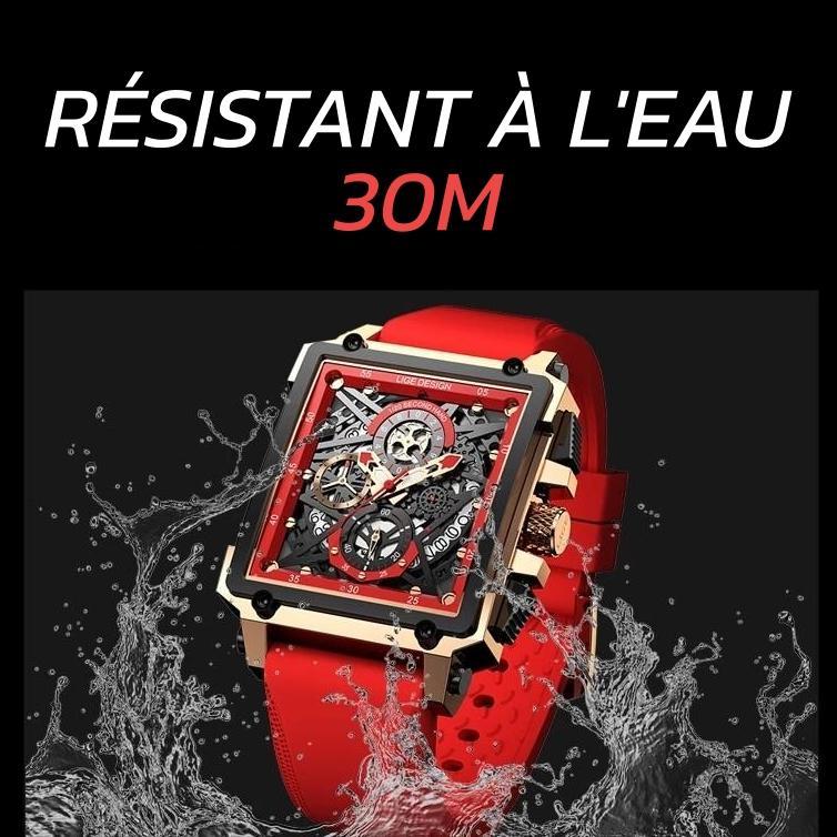 Montre flamme Rouge